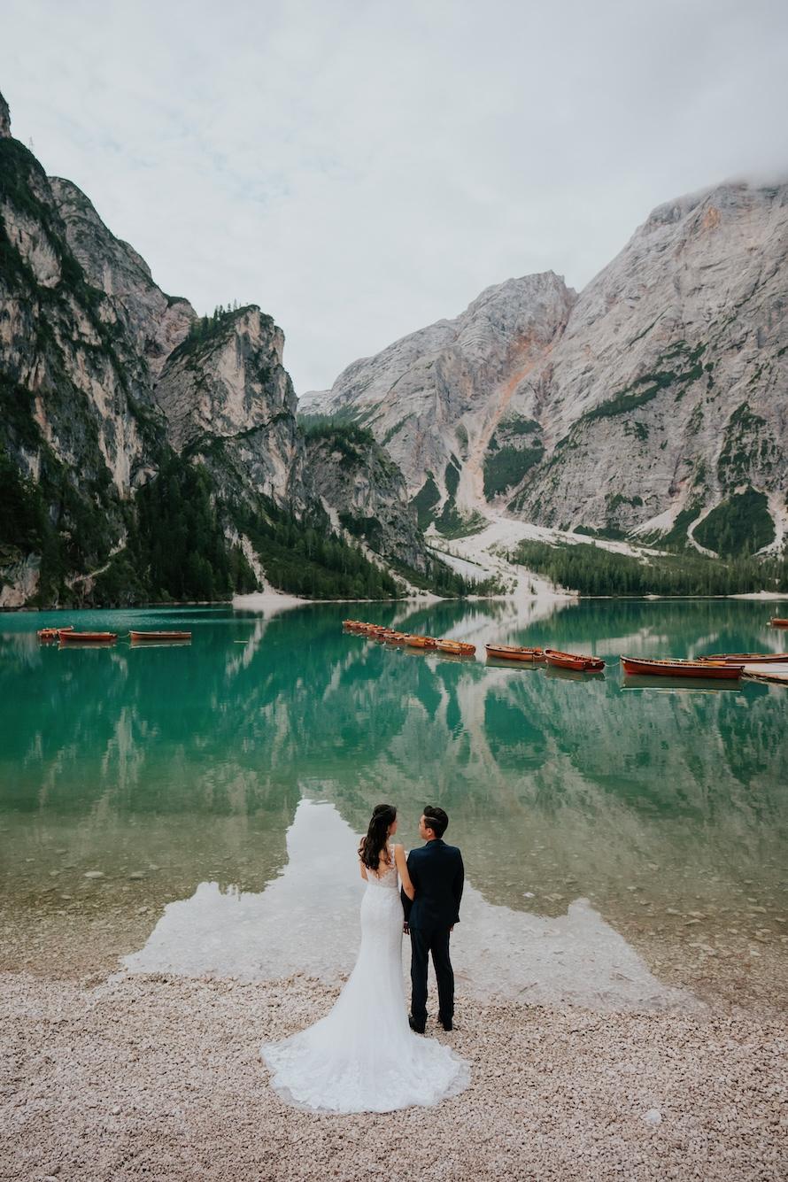 Dolomites Italy Pre Wedding Photography