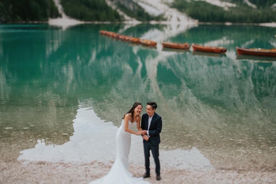 Dolomites Italy Pre Wedding Photography