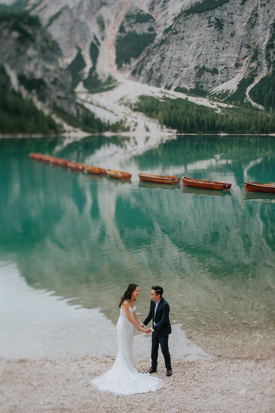 Dolomites Italy Pre Wedding Photography