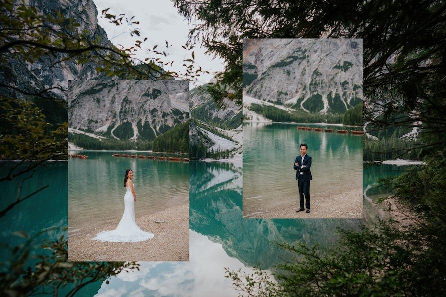 Dolomites Italy Pre Wedding Photography