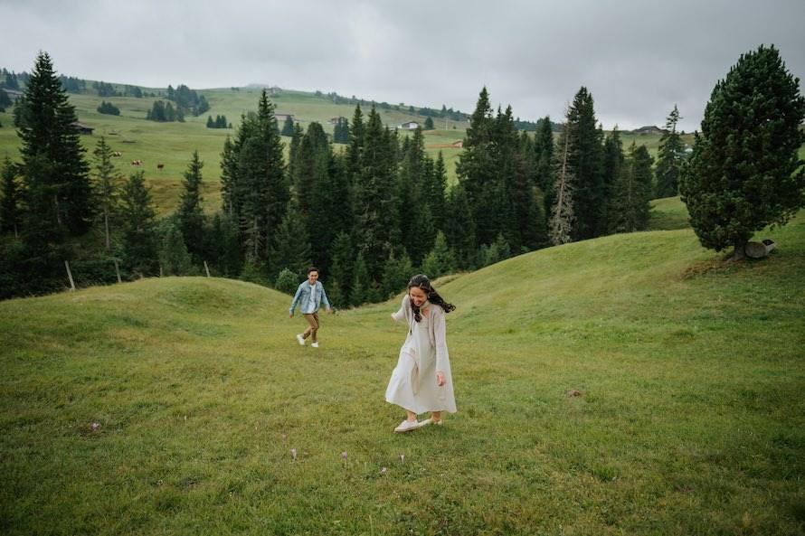 Dolomites Italy Pre Wedding Photography