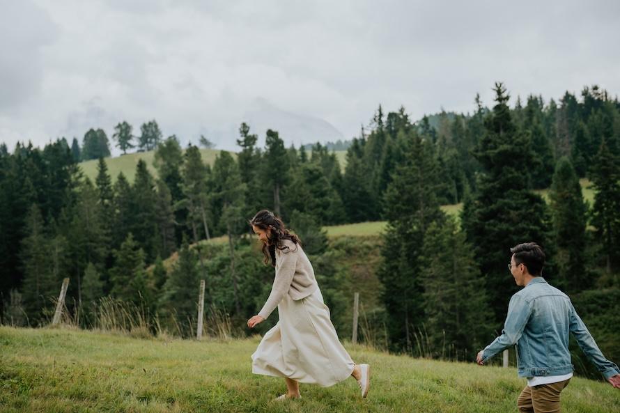 Dolomites Italy Pre Wedding Photography