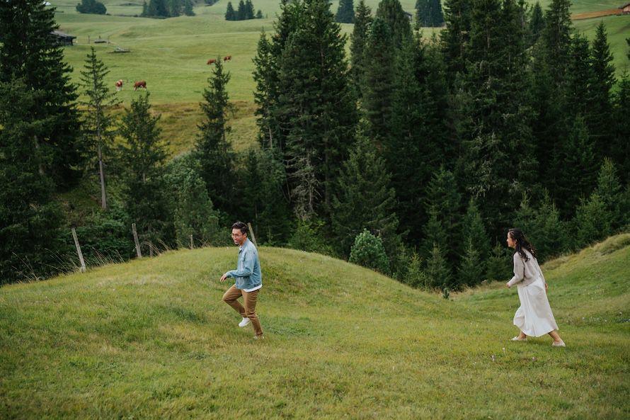 Dolomites Italy Pre Wedding Photography