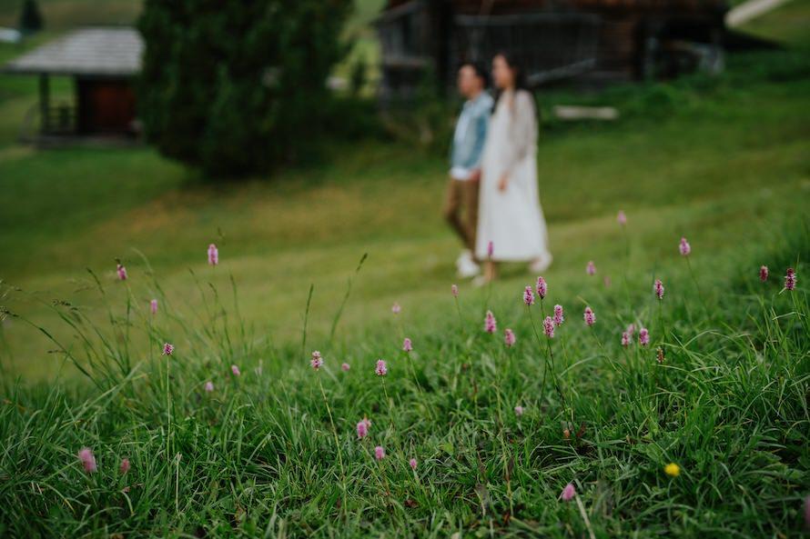 Dolomites Italy Pre Wedding Photography