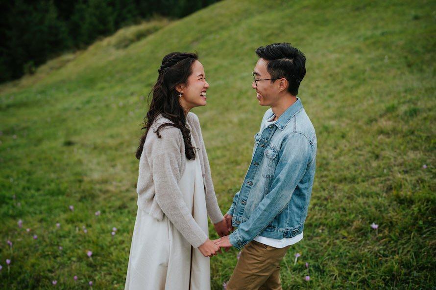 Dolomites Italy Pre Wedding Photography