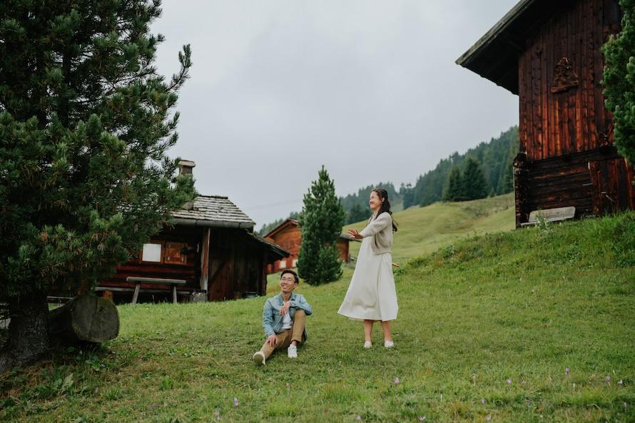 Dolomites Italy Pre Wedding Photography