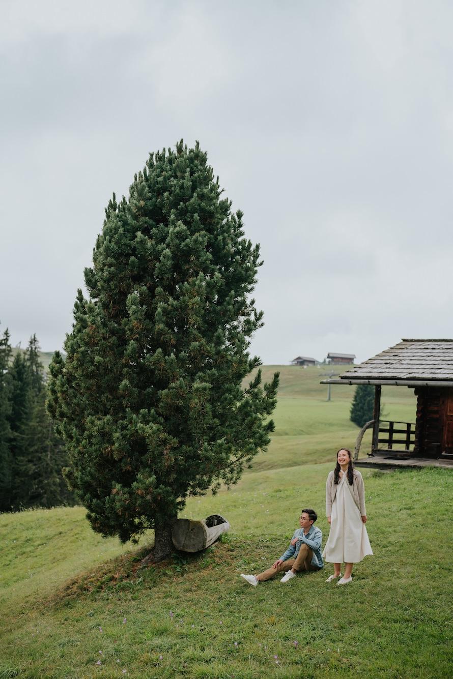 Dolomites Italy Pre Wedding Photography