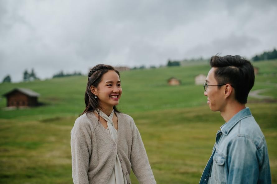 Dolomites Italy Pre Wedding Photography