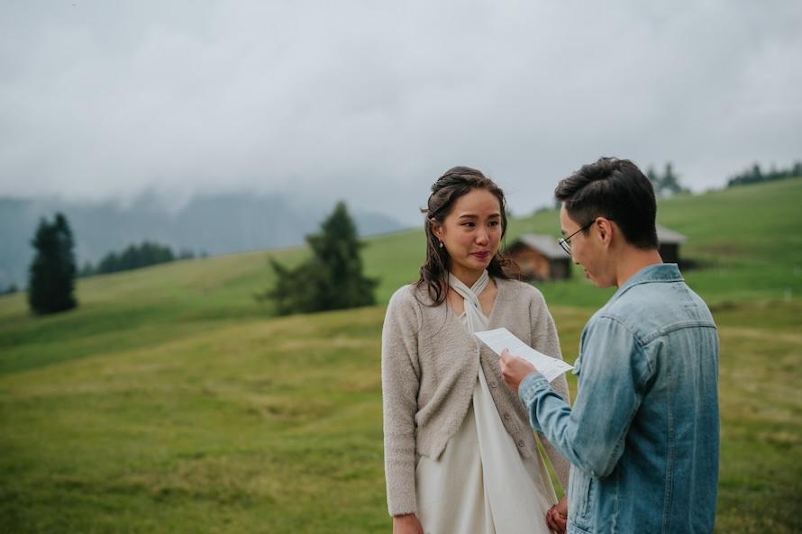 Dolomites Italy Pre Wedding Photography