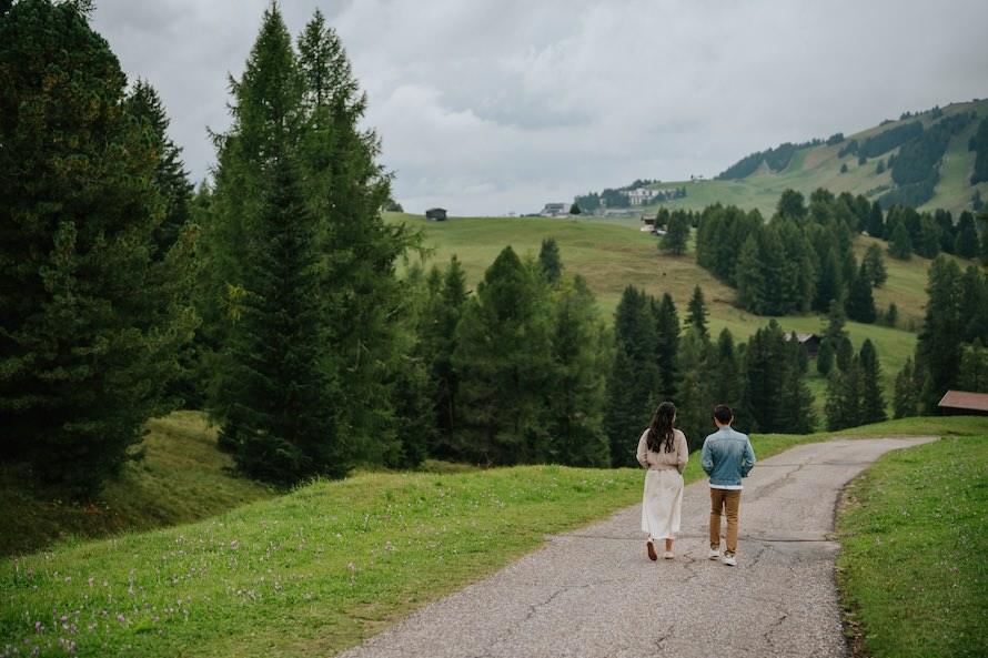 Dolomites Italy Pre Wedding Photography