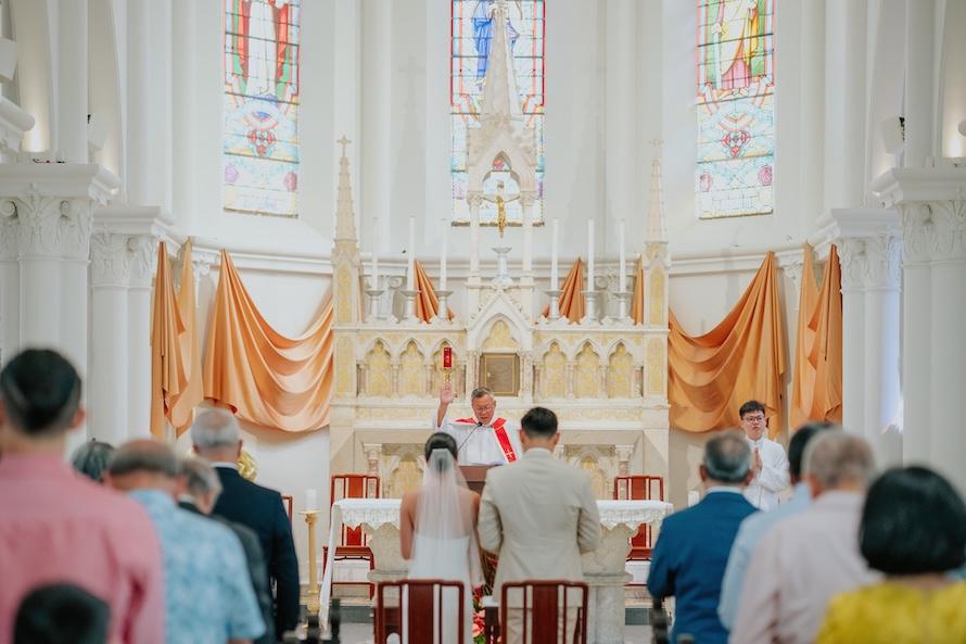 Church of the Nativity of the Blessed Virgin Mary Wedding Singapore
