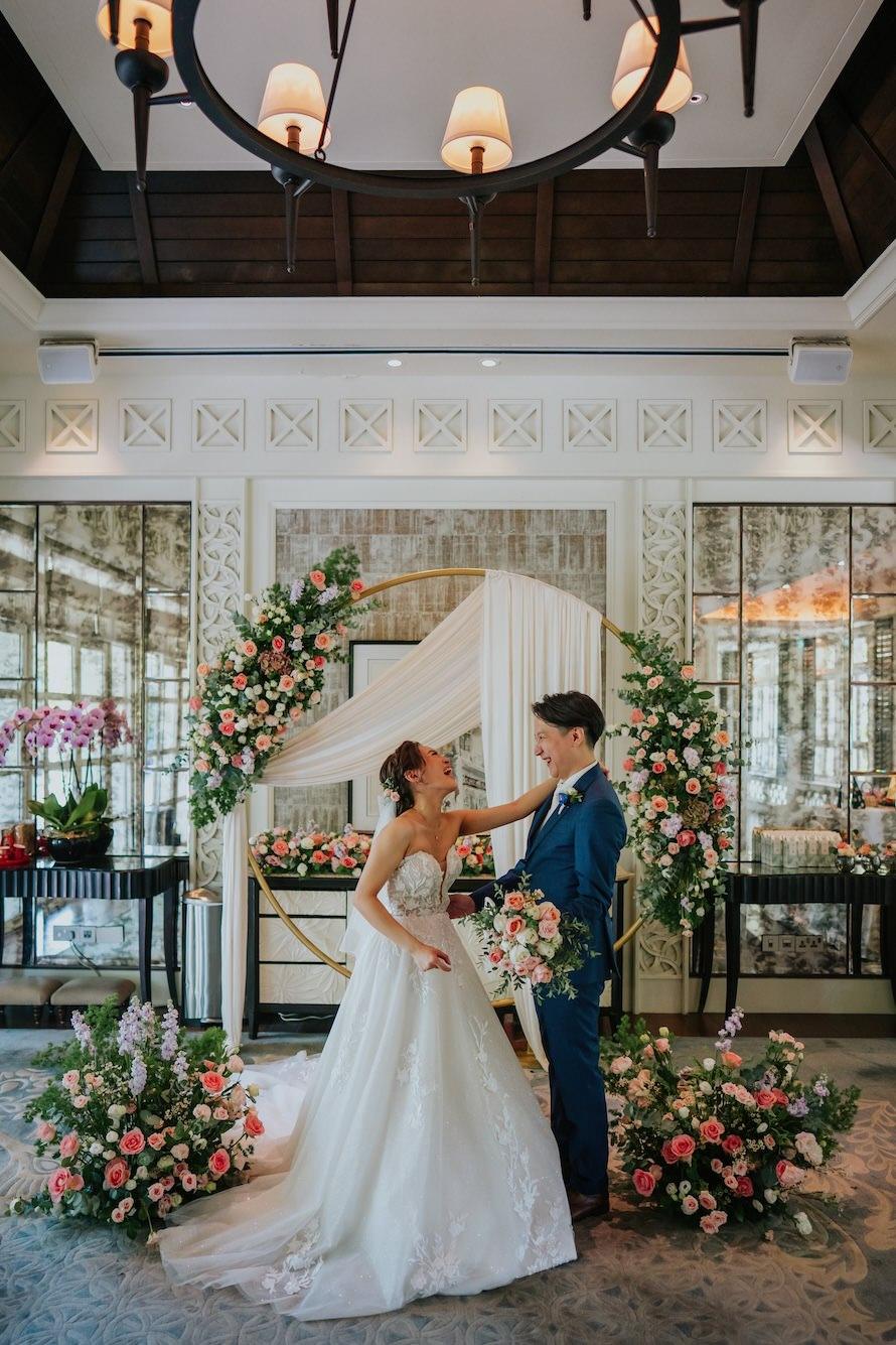Shangrila Hotel Dutch Pavilion Singapore Wedding