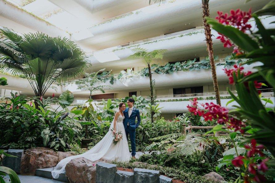 Shangrila Hotel Dutch Pavilion Singapore Wedding