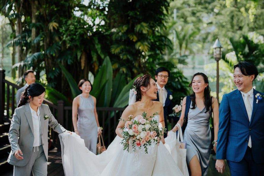 Shangrila Hotel Dutch Pavilion Singapore Wedding