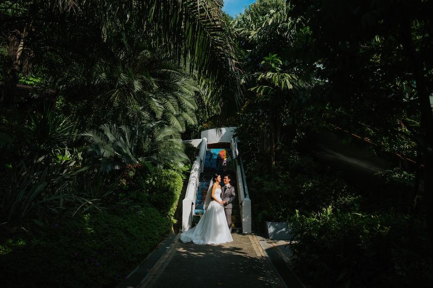 1-flowerhill Sentosa Singapore Wedding Photography