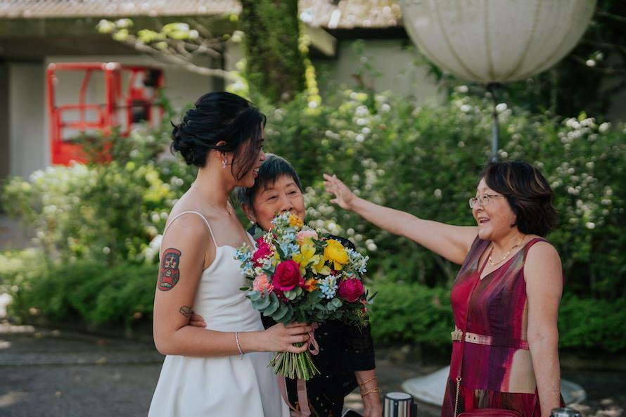 Candlenut Dempsey Wedding in Singapore - Kian Chew and Esther Intimate Celebration
