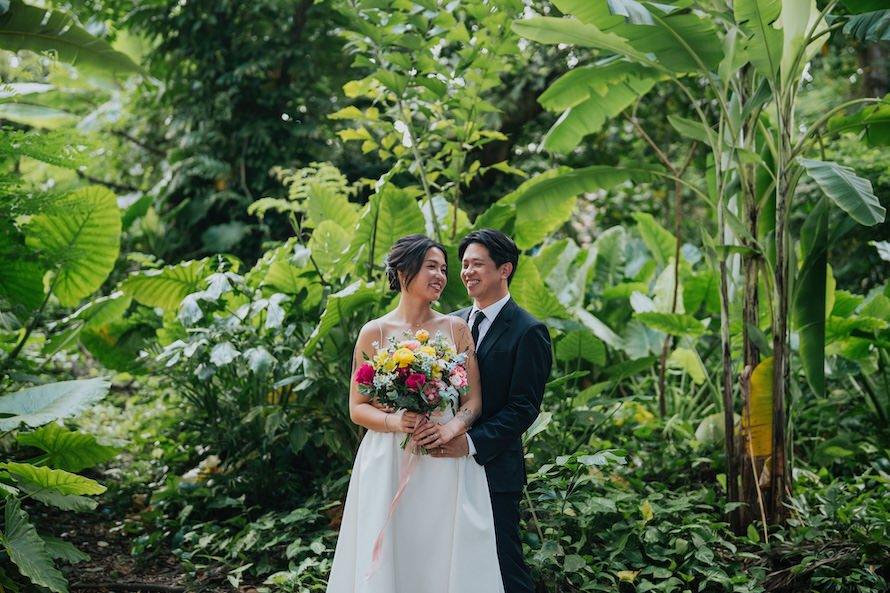 Candlenut Dempsey Wedding in Singapore - Kian Chew and Esther Intimate Celebration