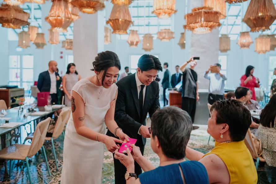 Candlenut Dempsey Wedding in Singapore - Kian Chew and Esther Intimate Celebration