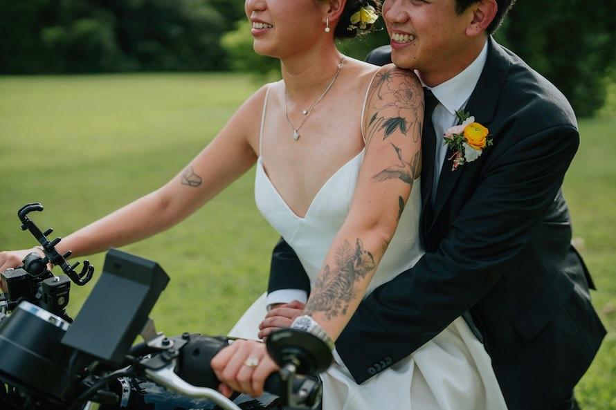Candlenut Dempsey Wedding in Singapore - Kian Chew and Esther Intimate Celebration
