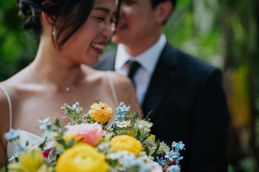 Candlenut Dempsey Wedding in Singapore - Kian Chew and Esther Intimate Celebration