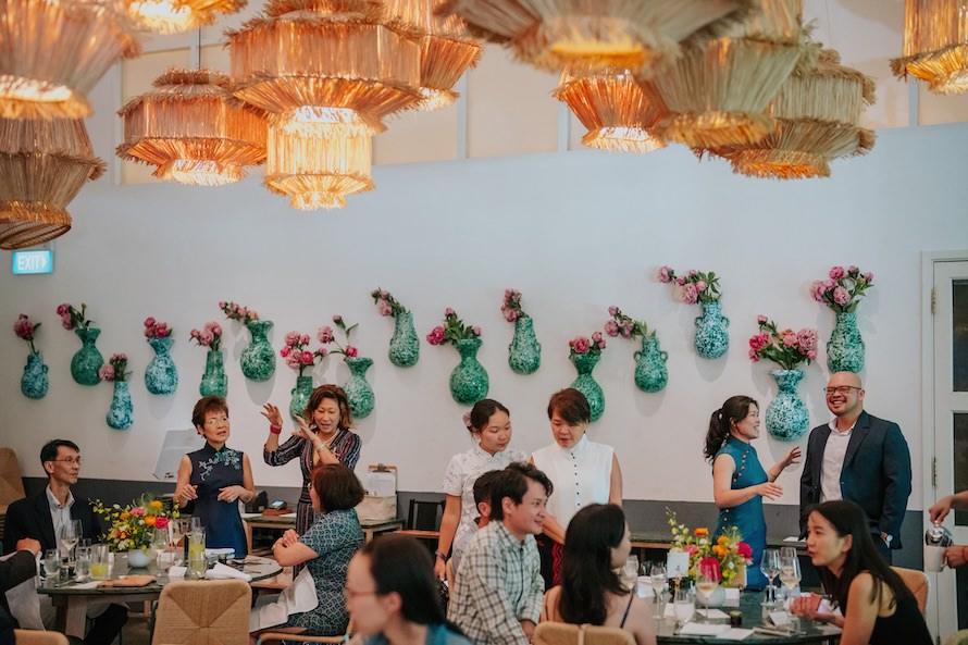 Candlenut Dempsey Wedding in Singapore - Kian Chew and Esther Intimate Celebration