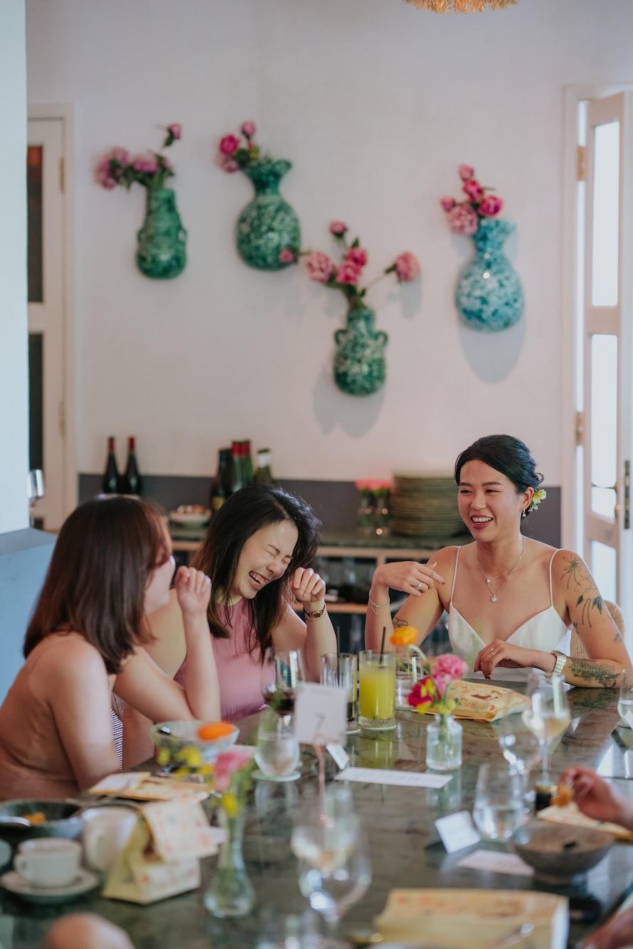 Candlenut Dempsey Wedding in Singapore - Kian Chew and Esther Intimate Celebration