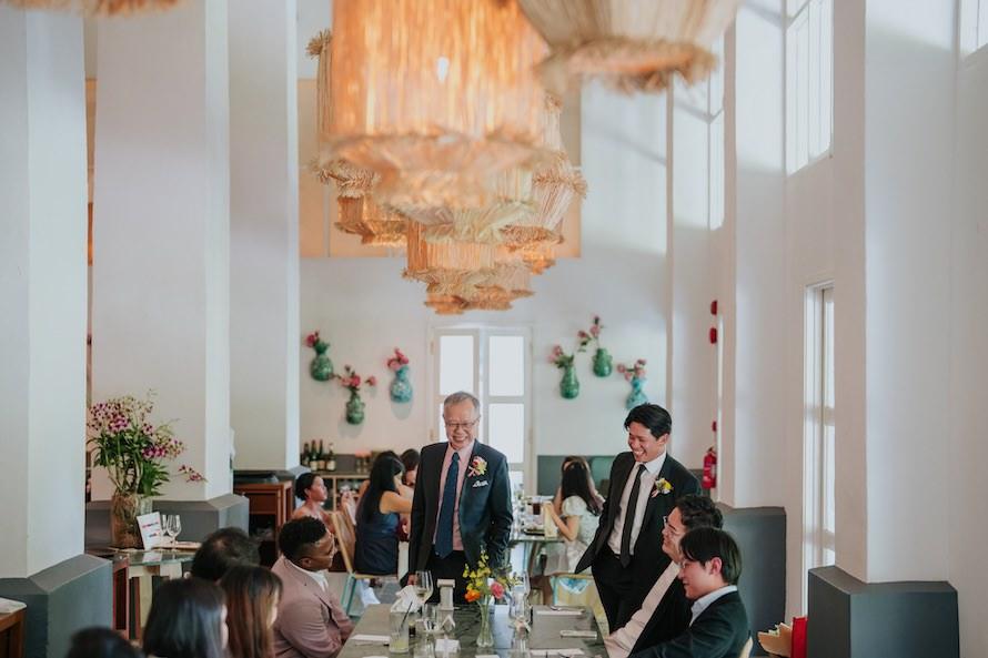 Candlenut Dempsey Wedding in Singapore - Kian Chew and Esther Intimate Celebration
