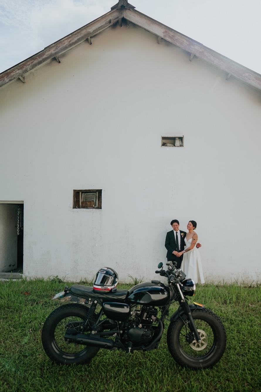 Candlenut Dempsey Wedding in Singapore - Kian Chew and Esther Intimate Celebration