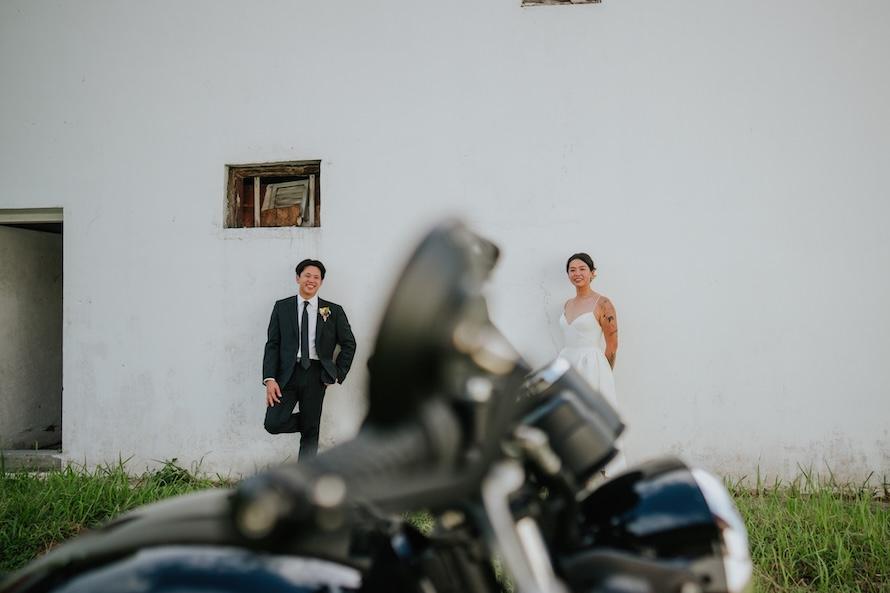 Candlenut Dempsey Wedding in Singapore - Kian Chew and Esther Intimate Celebration