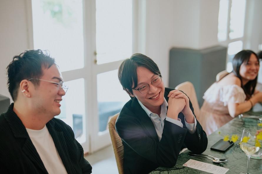 Candlenut Dempsey Wedding in Singapore - Kian Chew and Esther Intimate Celebration
