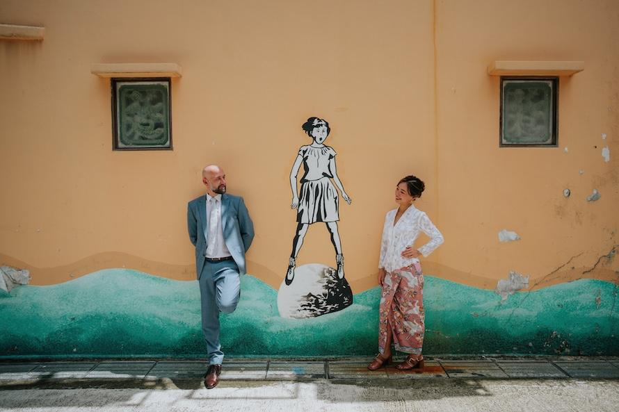 pre wedding joo chiat murals
